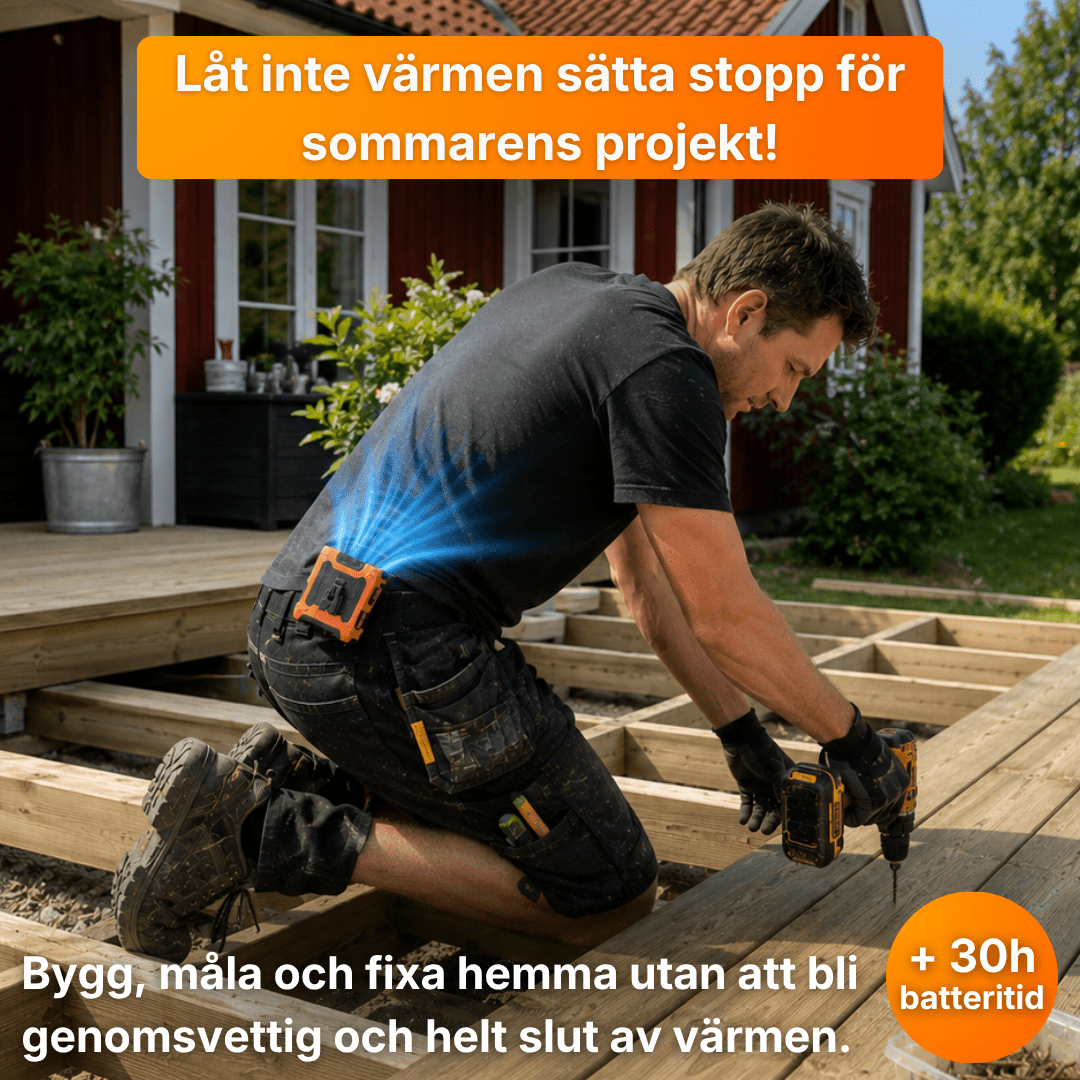 Proffsfläkten - Slipp värmen i sommar - Proffsfläkten®